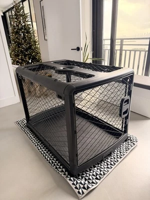 Diggs "Revol" tamaño grande - jaula de diseño para perros - color carbón Foto 1 de 4