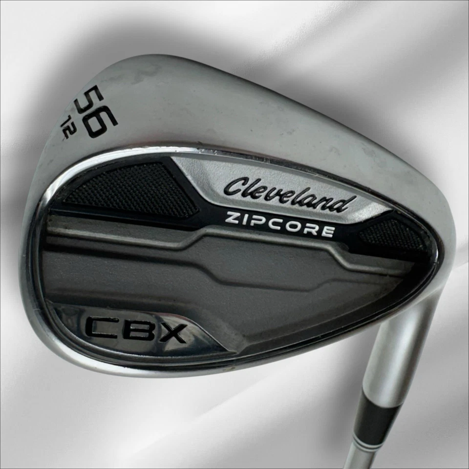 CLEVELAND ZIPCORE CBX 56 12 WEDGE GOLF CLUB RIGHT HAND STEEL SHAFT - Image 1 of 3