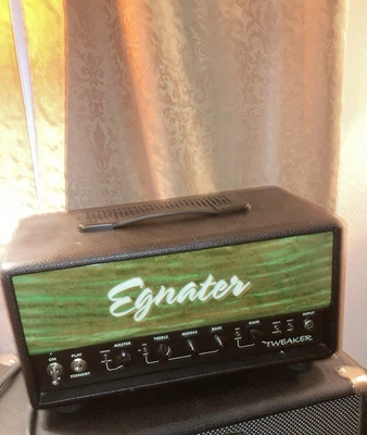 Egnater Tweaker 15 W Tube Guitar Amp Head Black, Beige - Image 1 of 4