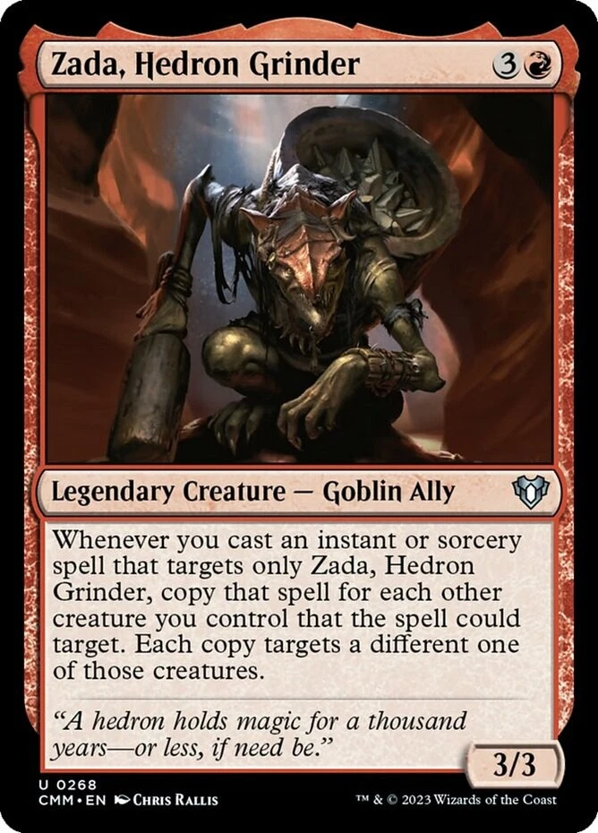 x1 Zada, Hedron Grinder - Commander Masters - NM - MTG - Image 1 of 1