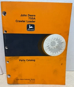 John Deere JD755A Crawler Loader Parts Catalog PC-1715 - Picture 1 of 1