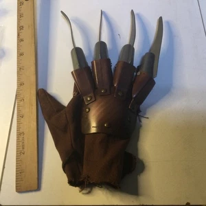 VTG 1997 Paper Magic Group Official Freddy Krueger Knife Glove Halloween Costume - Picture 1 of 10