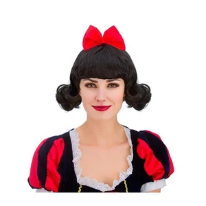 Disfraces malvados libro de cuentos Blancanieves princesa peluca adulto vestido elegante - Imagen 1 de 1