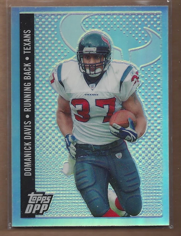 Topps Draft Picks and Prospects 2006 refractores cromados negros #3 Domanick Davis  Foto 1 de 1
