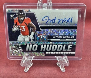 2021 Panini Mosaic Auto No Huddle Javonte Williams #ANH-JAW Rookie Auto RC - Bild 1 von 2