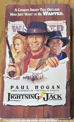 Lightning Jack VHS Paul Hogan, Beverly D’Angelo, Cuba Gooding Jr - Image 1 of 3