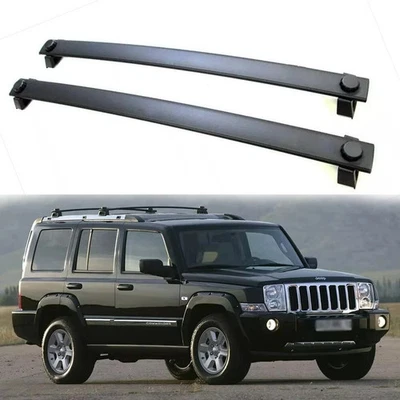 US Stock Cross Bar fits for 2006-2010 Jeep Commander Crossbar Roof Rail Rack 2p - Изображение 1 из 4