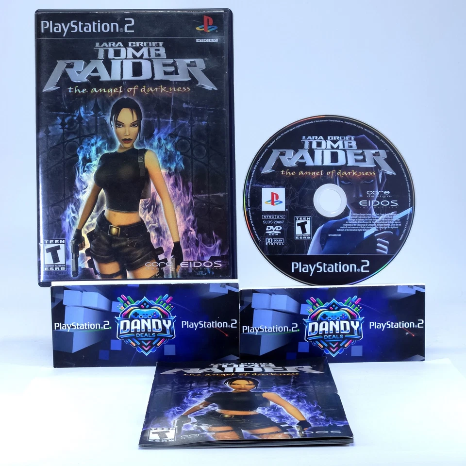 Tomb Raider Angel of Darkness PS2 в коробке с руководством - PlayStation 2 - Изображение 1 из 4