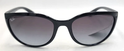 Gafas de sol Ray-Ban RB4167 marco negro/gris degradado lente rayada nuevas con etiquetas SIN ESTUCHE Foto 1 de 4