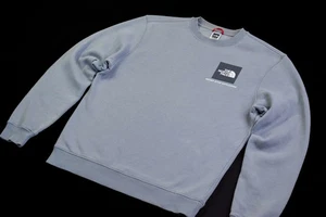 North Face Pullover Cuello Redondo Sudadera Suéter Gris Informal TNF Exterior M - Imagen 1 de 13