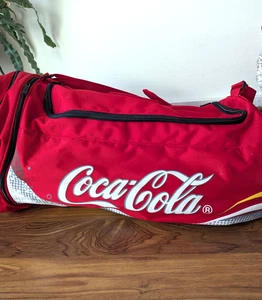 Bolso de Viaje Vintage Retro Coca Cola Rojo Deportes Natación Gimnasio Publicidad Retro - Imagen 1 de 15