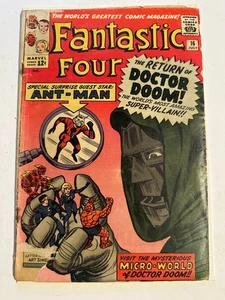 Fantastic Four #16 (Marvel Comics July 1963) Dr. Doom 1st Antman Crossover - Picture 1 of 2