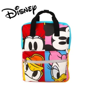 Licensed Girls Disney Minnie Mickey And Friends Pu Fashion Backpack Carry Handle - Picture 1 of 6