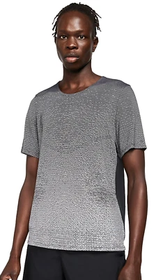 Nike Pinnacle Running Division Shirt DA0426 010 Black Size M BNWT $80 - Image 1 of 4