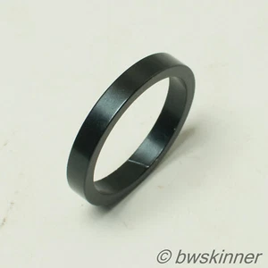 1 1/8" 5mm Schwarz Aluminium Steuersatz Spacer. NOS. - Bild 1 von 2