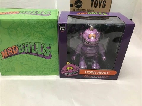 MADBALLS Premium DNA wave 1 HORN HEAD New Damaged Box Read Cover