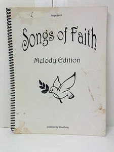 Songs of Faith Melody Edition Book Keyboard Piano Organ Sheet Music Guitar Lyric - Picture 1 of 12