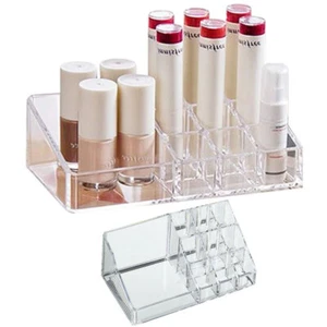 1 Clear Lipstick Display Holder Acrylic Cosmetic Organizer Makeup Storage Case - Picture 1 of 1