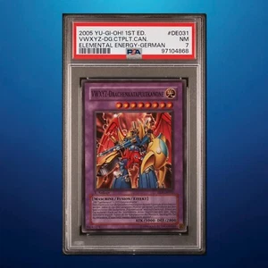 Yu-Gi-Oh! 2005 Cañón catapulta dragón VWXYZ 1. Edición - Alemán - Imagen 1 de 5
