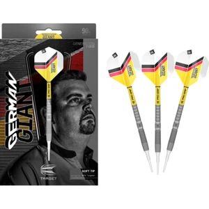 Gabriel Clemens G2 90% Tungsten Soft Tip Darts by Target - 19g - Picture 1 of 6