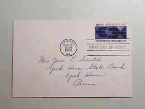 Emancipation Proclamation 5 cent United States First Day Cover (addressed) - Picture 1 of 2