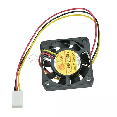 40X40X10MM 12V 3Pin 40mm Mini 4cm DC Brushless Computer Cooler Cooling Fan PC - Image 1 of 4