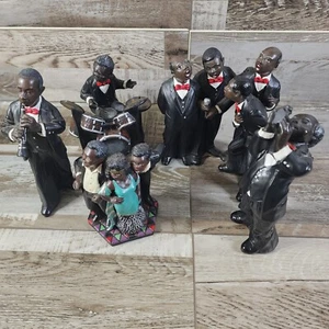 VINTAGE 5 piece Enesco All that Jazz Parastone Band Figurines 1990s PLEASE READ! - Picture 1 of 23