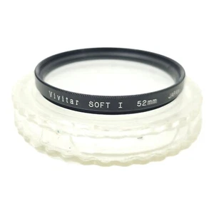 Vivitar 52MM Soft I Lens Filter Clear Threaded Japan - Picture 1 of 5