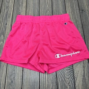 Champion Girls Bright Pink Athletic Activewear Shorts Size Large L Youth - Picture 1 of 4