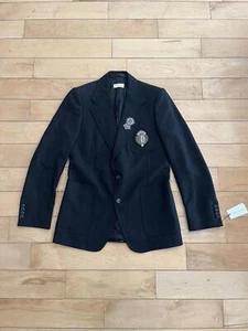 NWT - Dries Van Noten FW16 Emblem handmade Military Blazer - Picture 1 of 5