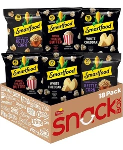 Smartfood Popcorn, Variety Pack, 0.5 Ounce (Pack of 18) - Picture 1 of 7