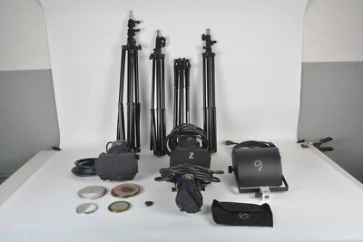 Kit de luces de pimienta LTM 100w, 300w, 400w, 420w, Scrims, trípode Arri AS01 + más Foto 1 de 4