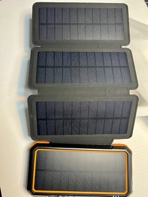 Banco de energía cargador solar BLAVOR W12 Pro - naranja/negro (20.000 mAh) Foto 1 de 4