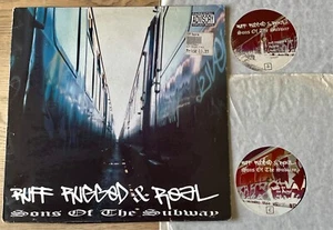SONS OF THE SUBWAY RUFF RUGGED & REAL 2LP INFONET (1997) EX ELECTRONIC LEFTFIELD - Foto 1 di 5
