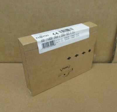 NEW Fujitsu Original S26361-F3697-L51 8GB 2Rx4 PC3L-12800 REG ECC Server memory  - Image 1 of 3