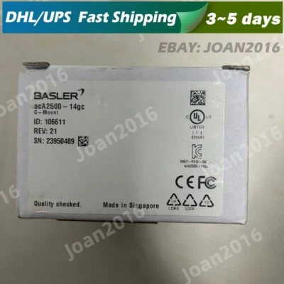 1PC New BASLER  acA2500-14gc Industrial cameras - Image 1 of 3