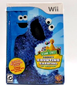 Sesame Street: Cookie's Counting Carnival The Videogame (Nintendo Wii, 2010) New - Picture 1 of 2
