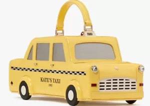 Kate Spade Big Apple NYC 3D Taxi Crossbody Bag Yellow Cab Novelty Handbag - Picture 1 of 10
