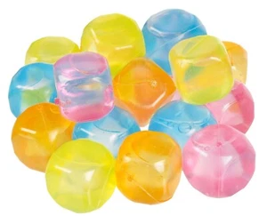 Reusable Fast Freeze Water Filled Ice Cubes Blocks Summer BBQ’s Garden Parties - Picture 1 of 7