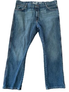 Wrangler Retro Relaxed Boot Cut Mens 42x32 Blue - Picture 1 of 12