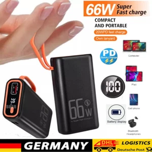 50000mAh Power Bank 66W USB C Szybka ładowarka Zewnętrzna ładowarka baterii - Zdjęcie 1 z 16