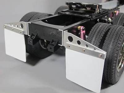 "Toy" Rear Aluminum Mud Flap Hanger Tamiya RC 1/14 GlobeLiner King Grand Hauler - Image 1 of 4
