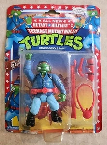 Figura de colección 1992 Teenage Mutant Ninja Turtles Yankee Doodle RAPHAEL tarjeta abierta - Imagen 1 de 7