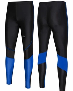 AM Men’s Compression Sports Tights Base Layer Running Leggings - Picture 1 of 5