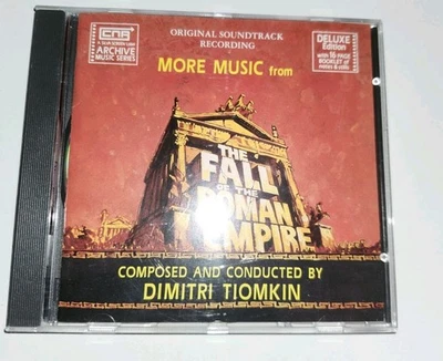 Dimitri Tiomkin the Fall Of The Roman Empire Deluxe Edition CNA ARCHIVE CD - Image 1 of 3