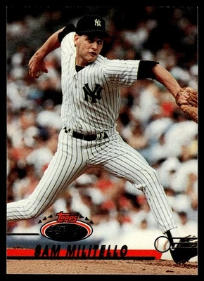 1993 Stadium Club Sam Militello New York Yankees #11 - Image 1 of 2