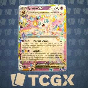 Pokemon - Sylveon ex - 086/191 - SV08: Surging Sparks - Holo - Double Rare NM - Picture 1 of 1