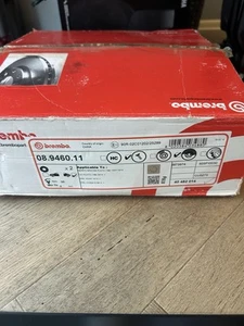 BRAKE DISCS X2 264mm REAR FIT FIAT PUNTO VAUXHALL ADAM CORSA E BREMBO 08.9460.11 - Picture 1 of 3