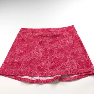 Rip Skirt Hawaii XL (Fits 36W) Cover Up Non Lined Wrap Skirt Pink Red MINT - Picture 1 of 7