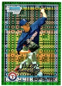 Martin Pérez - 2010 Bowman Chrome Prospects Grün X-Fractor RC - Bild 1 von 2